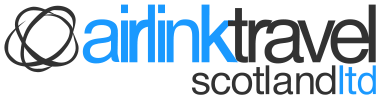 the logo for AirLink Travel (Scot) LTD